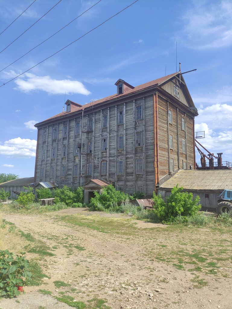 Landmark, attraction Деревянная мельница купца Пфлаумер, 1905 год, Volgograd Oblast, photo