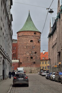 Powder Tower (Riga, Smilsu street, 20), landmark, attraction