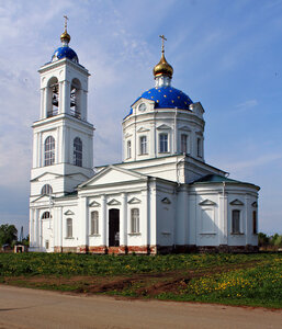 Church of the Archangel Michael (Ivanovo Region, Gavrilovo-Posadskiy rayon, Shekshovskoye selskoye poseleniye, selo Borodino), orthodox church