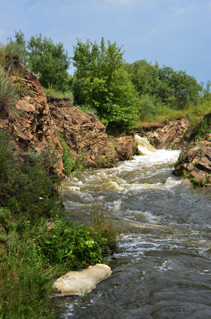 Водопад Водопад, Кемеровская область (Кузбасс), фото