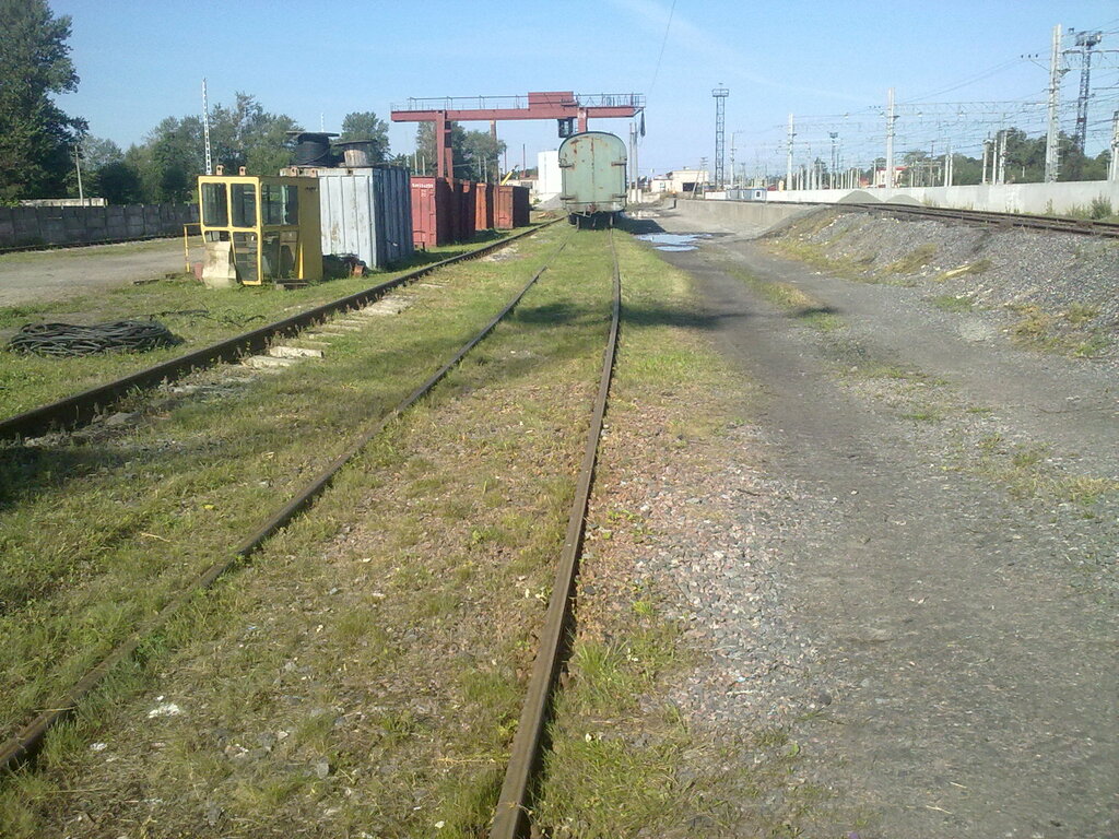 Warehouse services Cargo Terminal Gatchina-tovarnaya-Baltiyskaya, Russian Railways, Gatchina, photo