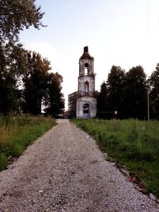 Колокольня (Yaroslavl Region, Rybinskiy munitsipalny okrug, Pokrovskoye selskoye poseleniye, derevnya Gorodok), landmark, attraction