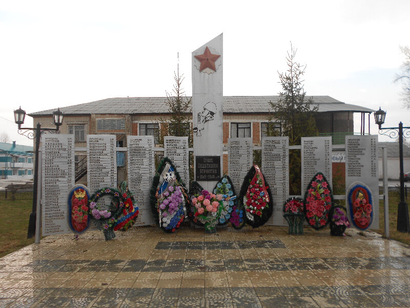 Monument, memorial Землякам-участникам Великой Отечественной войны, Tyumen Oblast, photo