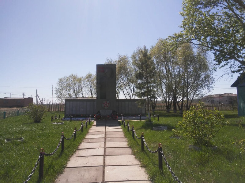 Monument, memorial Мемориальный комплекс воинам-освободителям, Omsk Oblast, photo