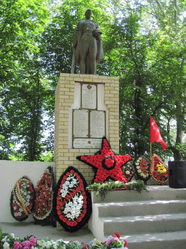Monument, memorial Землякам, погибшим в годы Великой Отечественной войны, Krasnodar Krai, photo