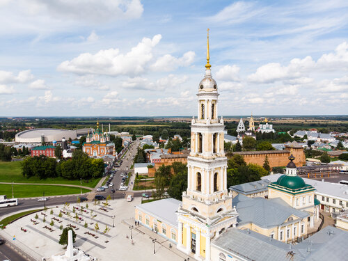 Достопримечательность Колокольня церкви Иоанна Богослова, Коломна, фото