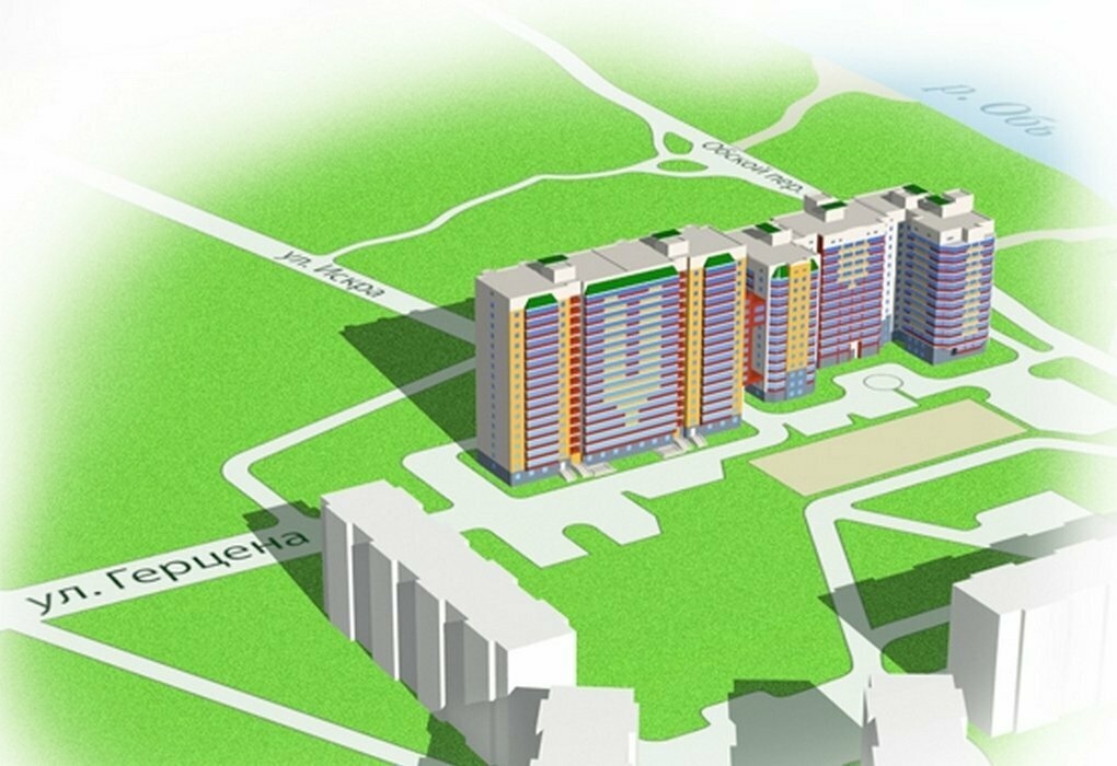 Северо чемской жилмассив новосибирск карта