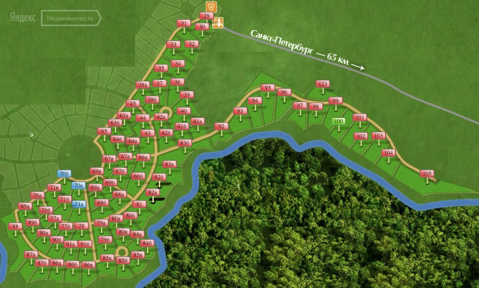 Приветнинское карта ленинградская область