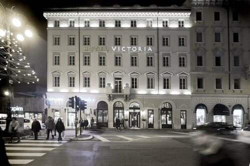 Внешний вид отеля Victoria Hotel Letterario в Триесте, фото 3