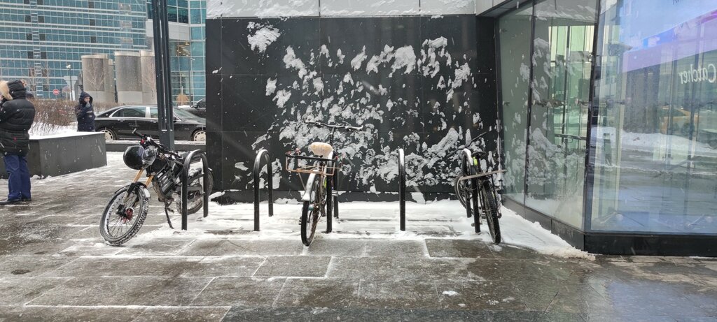 Bicycle parking Bicycle parking, Moscow, photo