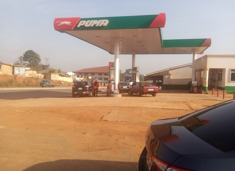 Gas station Puma Filling Station, Kumasi, photo
