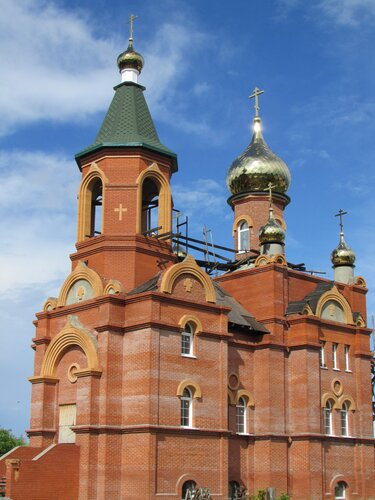 Orthodox church Tserkov Sergiya Radonezhskogo V Borovom, Novosibirsk Oblast, photo