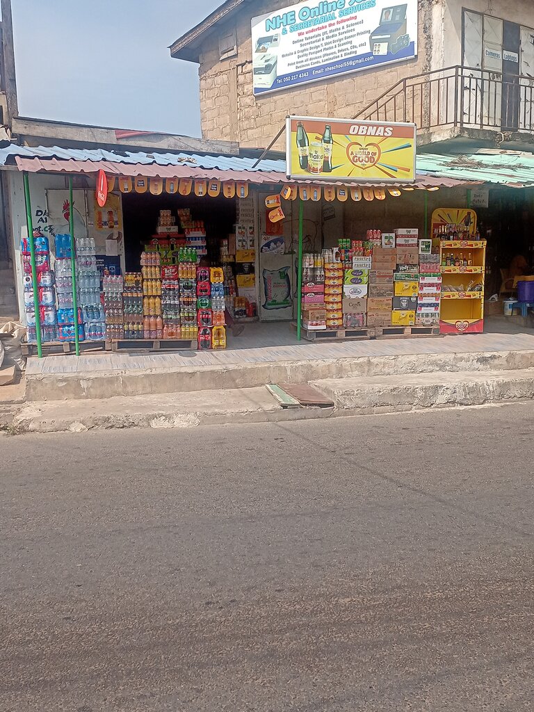 Non-alcoholic beverages Obnas enterprise, Accra, photo