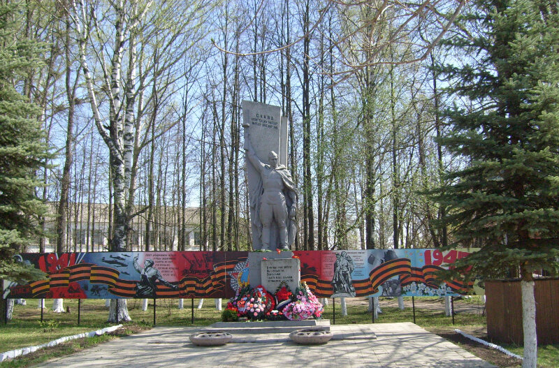 Monument, memorial Погибшим землякам в годы Великой Отечественной войны, Kirov Oblast, photo