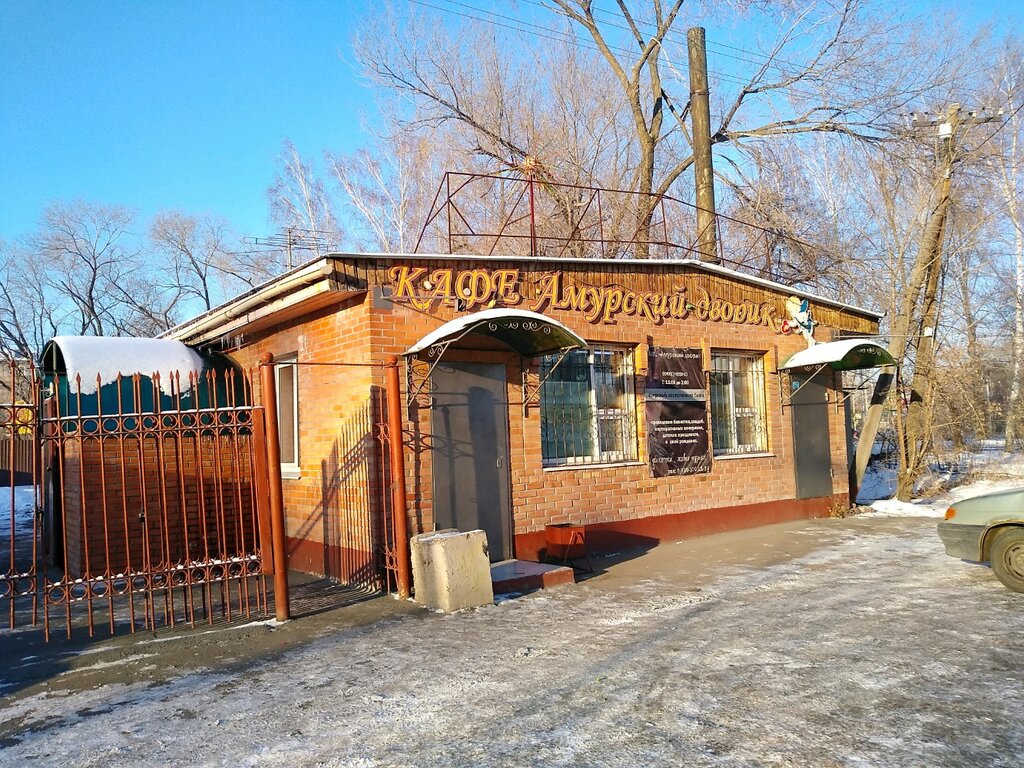 Амурский дворик кафе омск