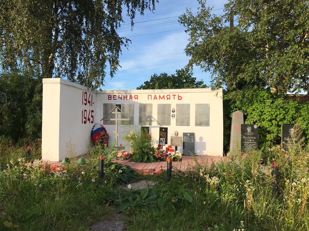 Monument, memorial В честь освобождения поселка Глажево, Saint‑Petersburg and Leningrad Oblast, photo