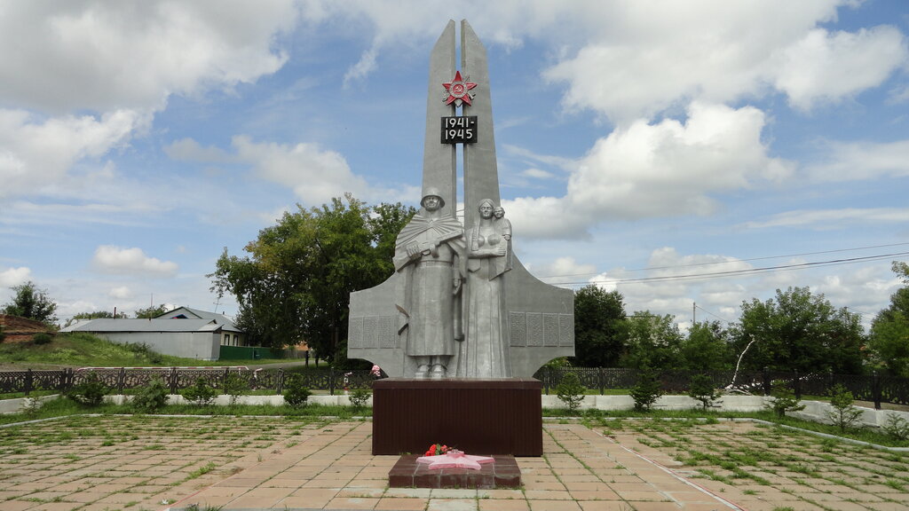 Monument, memorial Воинам-землякам, погибшим на фронтах Великой Отечественной войны, Novosibirsk Oblast, photo