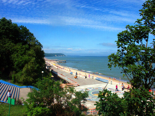 Внешний вид отеля Волна в Светлогорске, фото 2