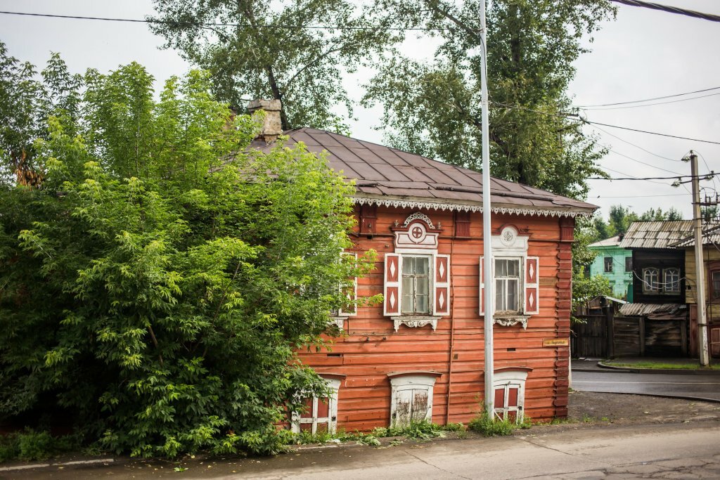 Иркутск дома фото Panorama: Dohodnyij Dom Listratvoj Butik-hotel, hotel, Россия, Иркутск, Подгорна
