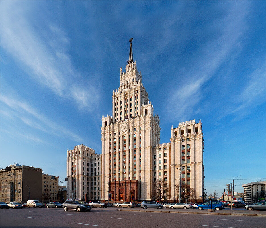 достопримечательность — Высотное здание у Красных ворот — Москва, фото №1