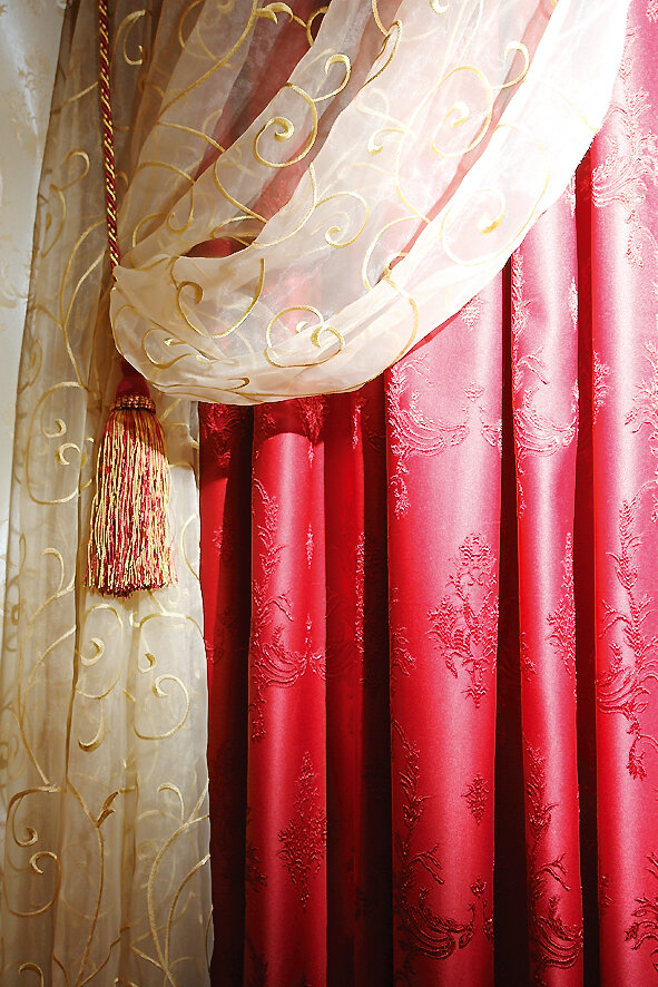 Cortinas, cornisas Salon shtor i tkaney Palyushka, , foto