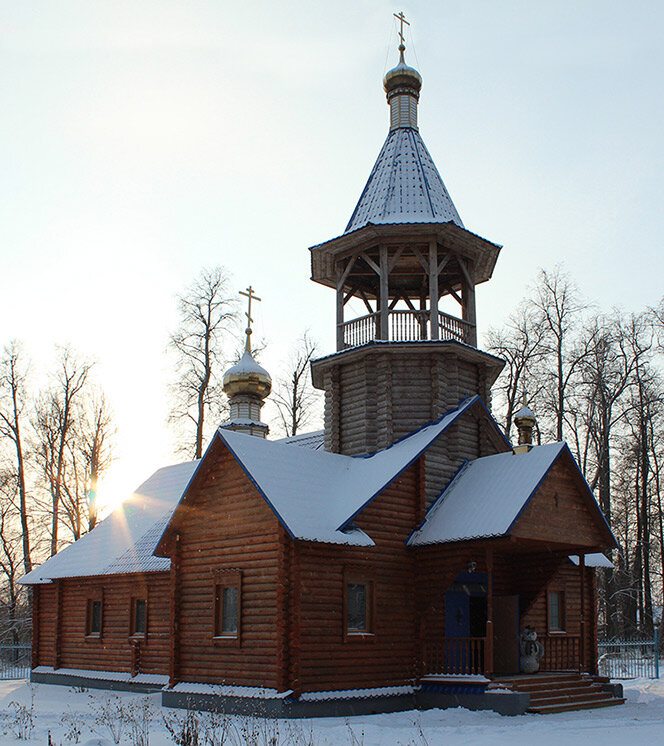 Orthodox church Tserkov Ikony Bozhiyey Materi Kazanskaya V Fominkakh, Vladimir Oblast, photo