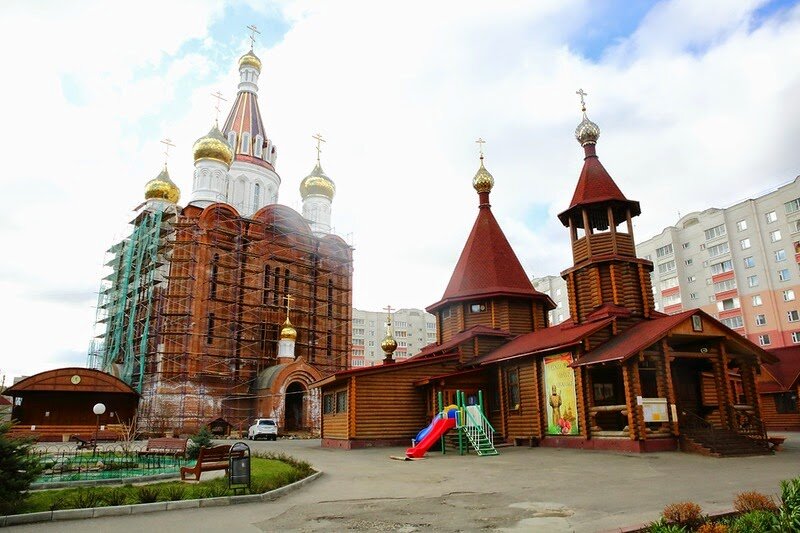 Храм серафима саровского микрорайон московский 1а фото