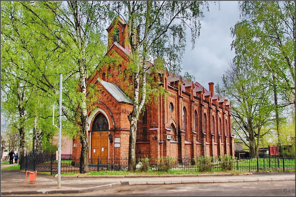 Catholic church Костёл святого Николая, Luga, photo