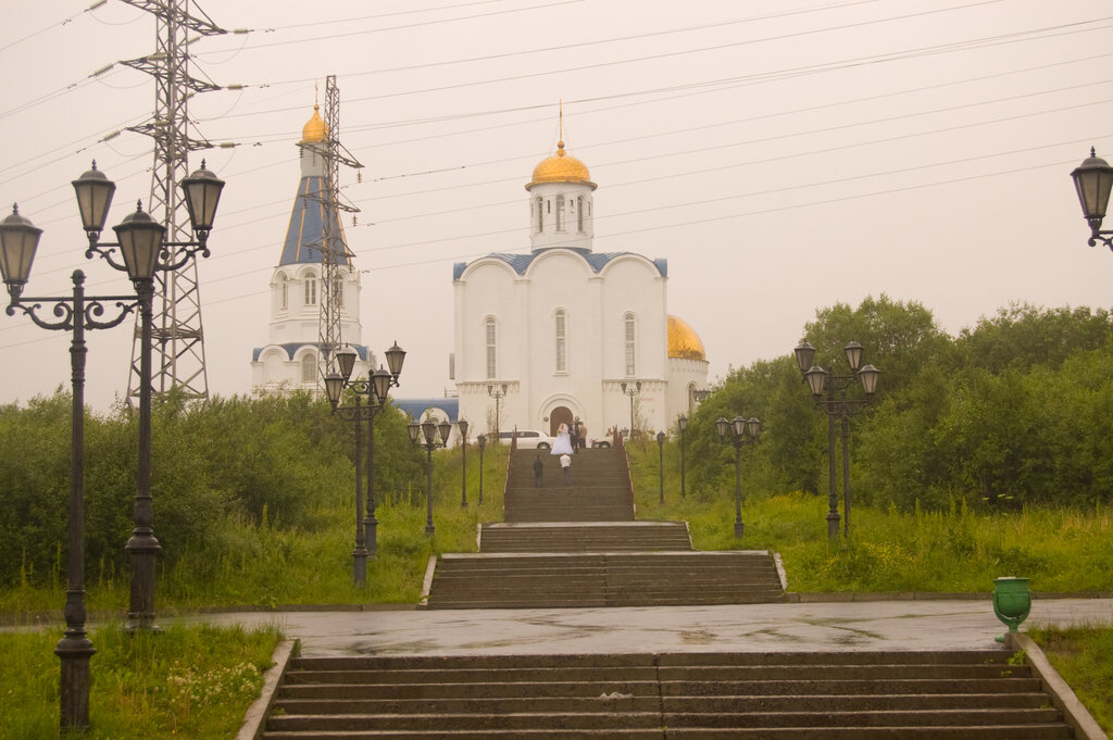 Православный храм Церковь Спаса Преображения на Водах, Мурманск, фото