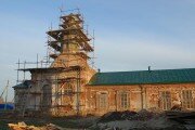 Tserkov Mikhaila Arkhangela V Zarechnom (selo Zarechnoye, ulitsa 1 Maya, 41А), iglesia ortodoxa