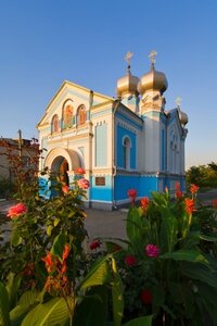 Храм святого благоверного князя Александра Невского (Пологовский район, посёлок городского типа Розовка), православный храм в Запорожской области