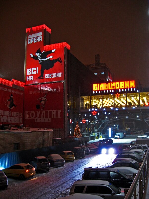 Каток Ледовая арена Космополит, Киев, фото