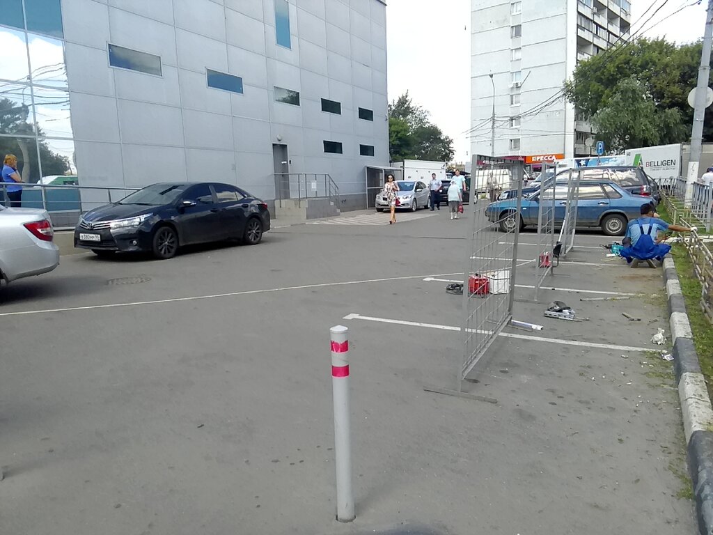 Parking lot Parkovka pri TRTs Kolomensky, Moscow, photo