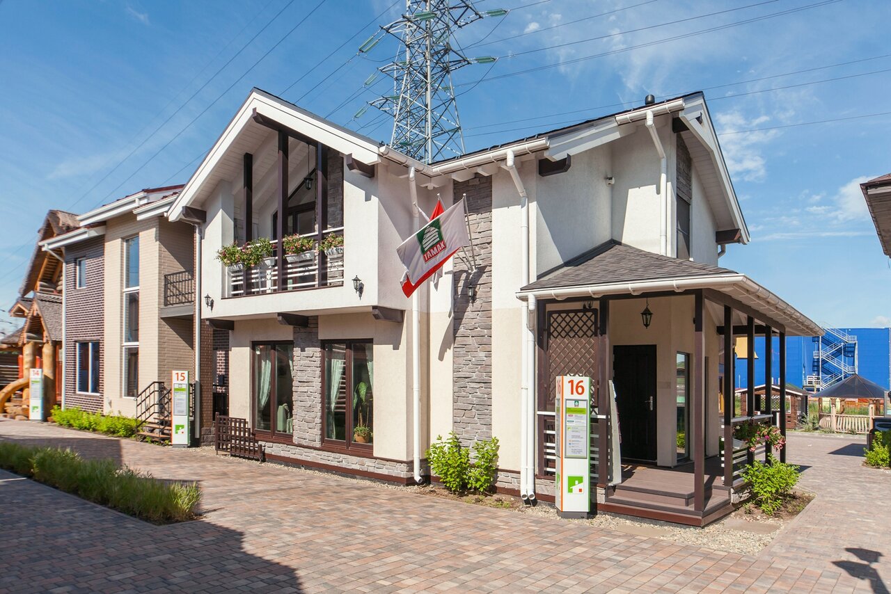 Фото: Малоэтажная страна, строительство дачных домов и коттеджей, Дзержинское ш.