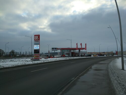 Gas station Lukoil, Saint Petersburg, photo