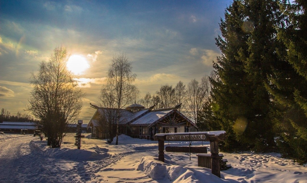 Фото Удивительная деревня Мандроги