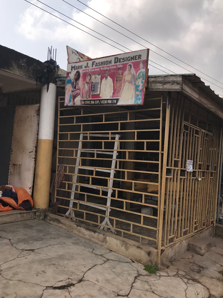 Fashion house Mark j fashion design, Accra, photo