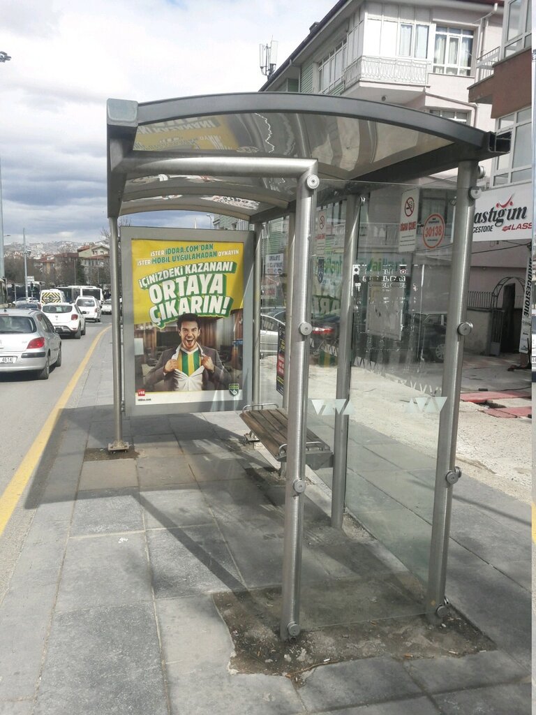 Public transport stop Stop No. 30138, Ankara, photo