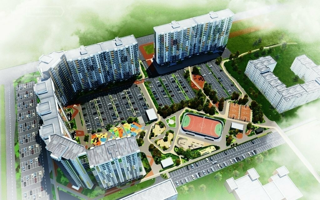 Жк акварель план застройки уфа