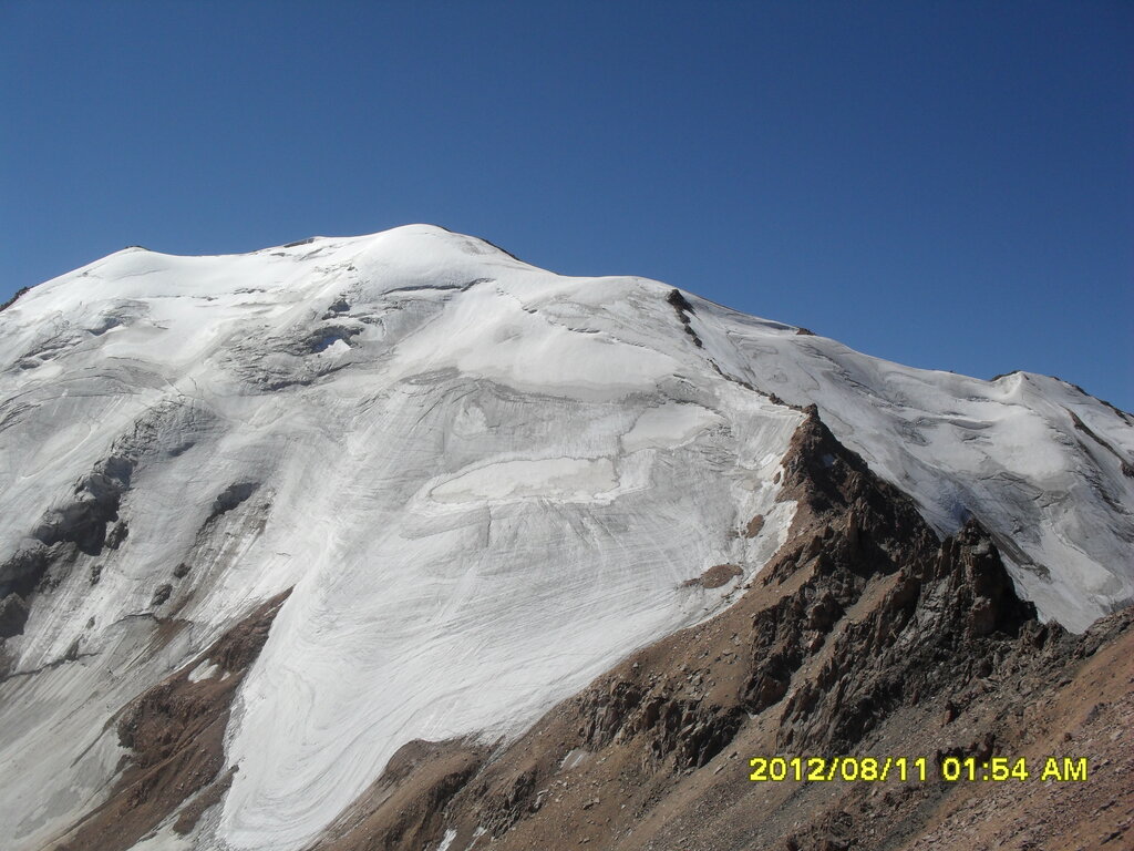 Mountain peak Molodezhnyy Peak, Almaty, photo