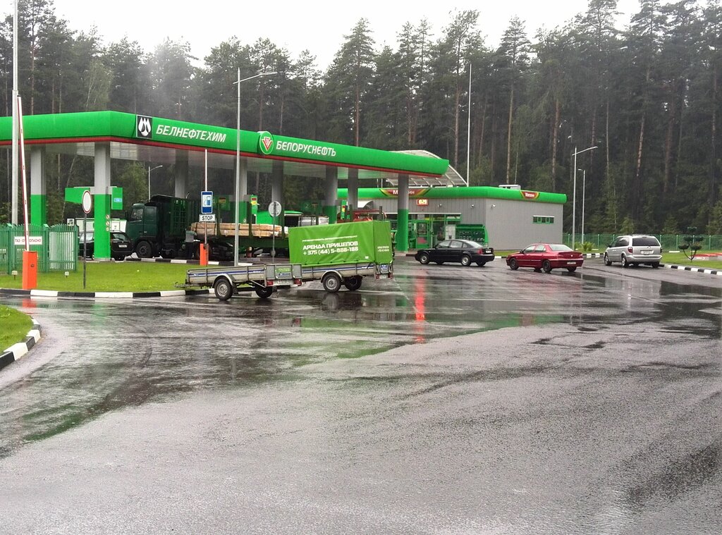 Gas station Belorusneft, Navapolatsk, photo