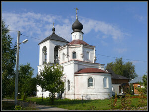 Церковь Николая Чудотворца в Стрелково (1А, д. Стрелково), православный храм в Москве и Московской области