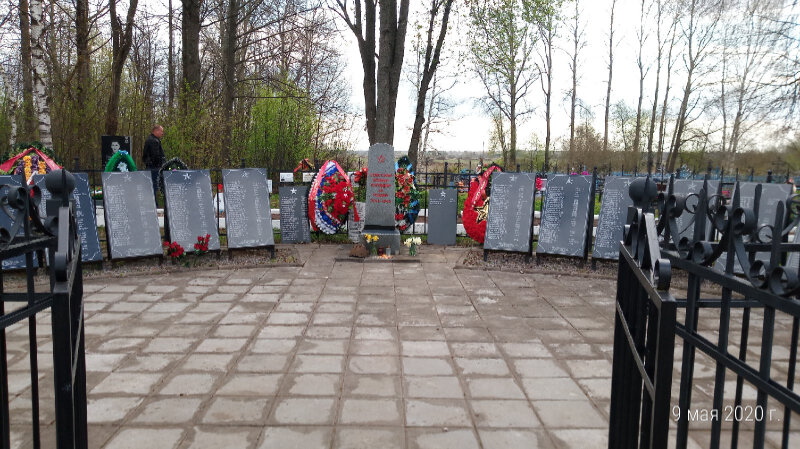 Monument, memorial Братское захоронение советских воинов, погибших в 1941-44 гг., Saint‑Petersburg and Leningrad Oblast, photo