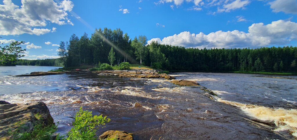 Водопад Порог Большой Толли, Республика Карелия, фото