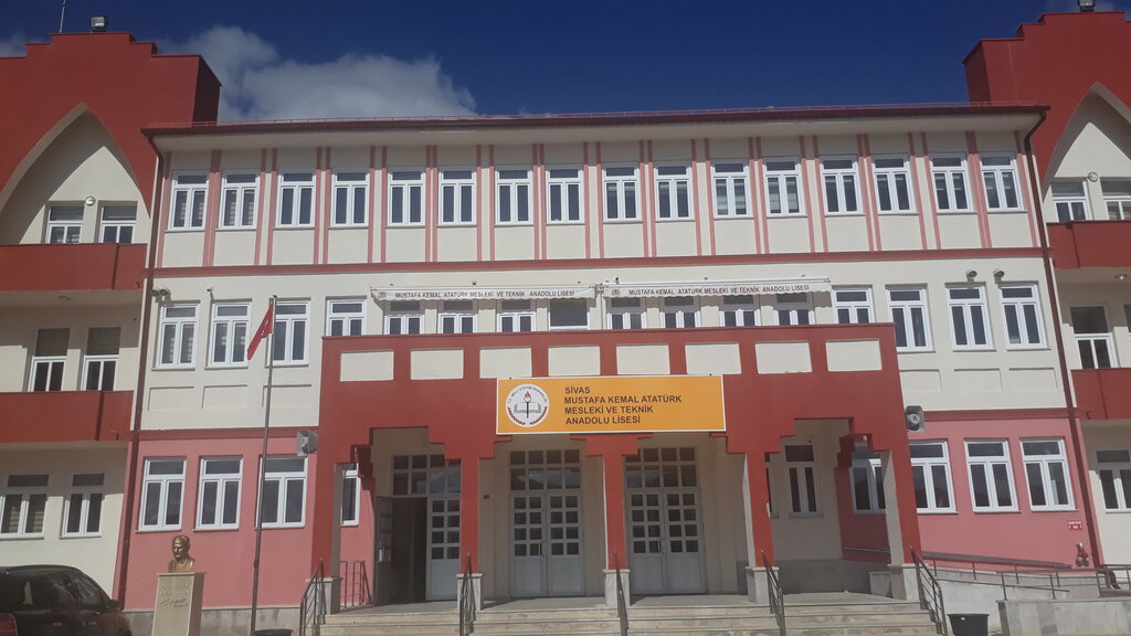 Gymnasium Mustafa Kemal Ataturk Vocational and Technical Anatolian High School, Sivas, photo
