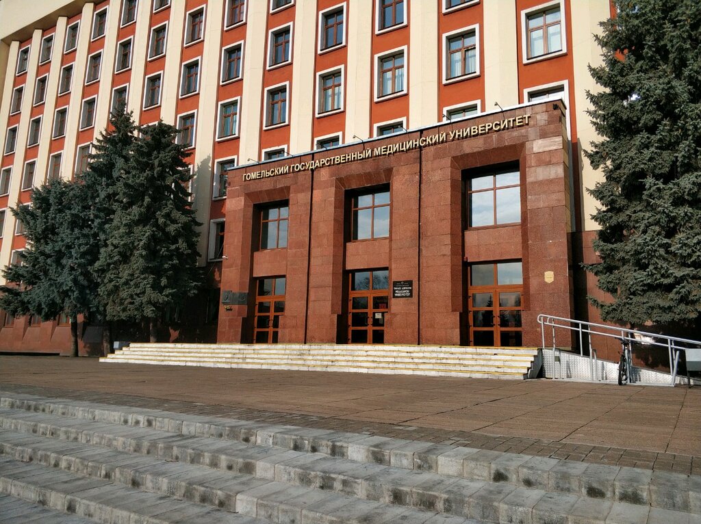 University Gomel State Medical University, main building, Gomel, photo