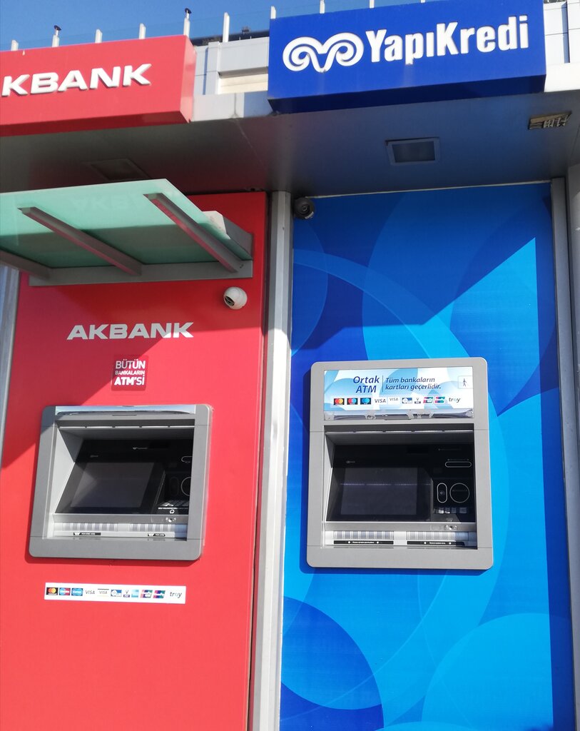 ATM Akbank, Istanbul, photo