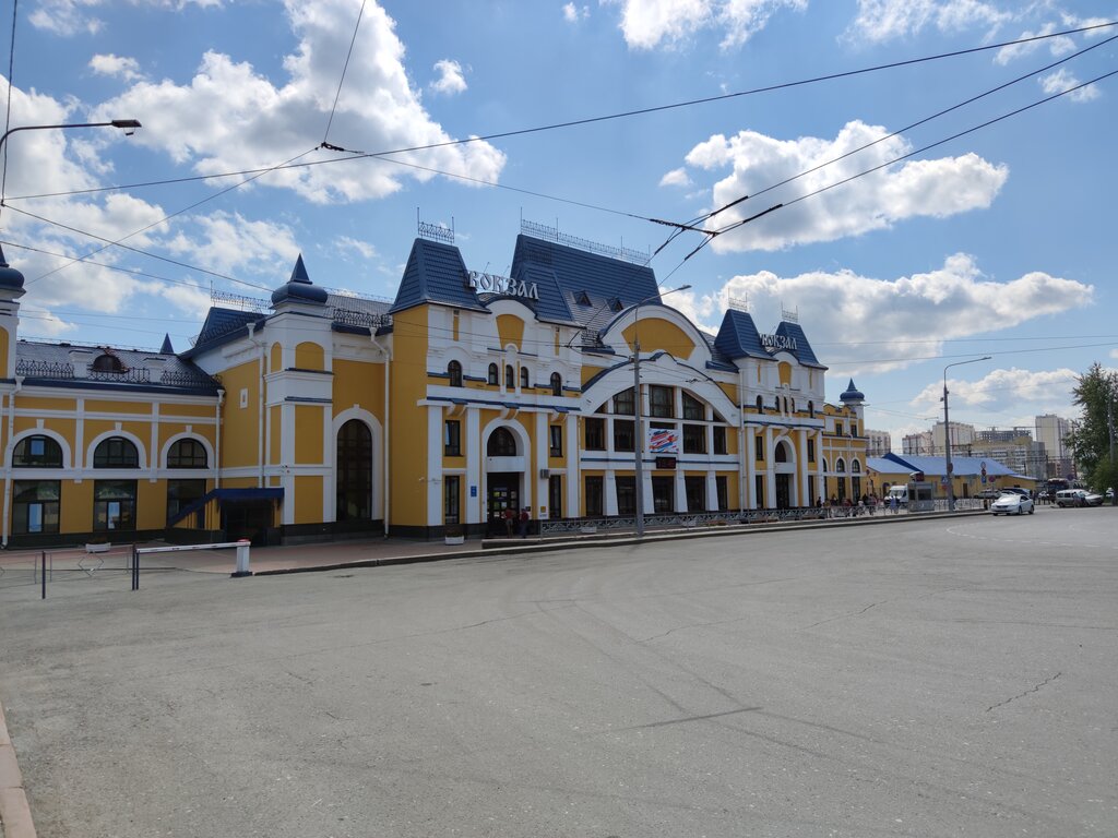 Train station Zheleznodorozhnaya stantsiya Tomsk-1 Komnata dlitelnogo otdykha, Tomsk, photo