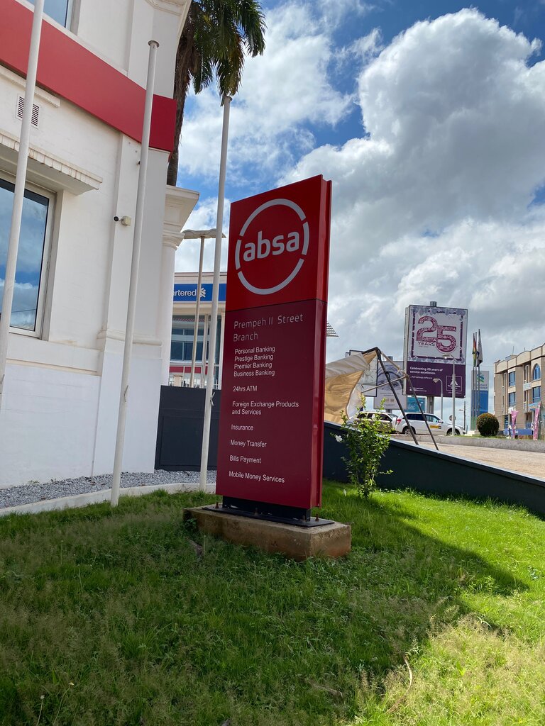 ATM Absa bank, Kumasi, photo