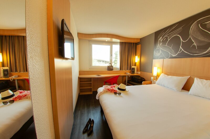 Гостиница ibis budget Montpellier Sud Près d'Arènes в Монпелье